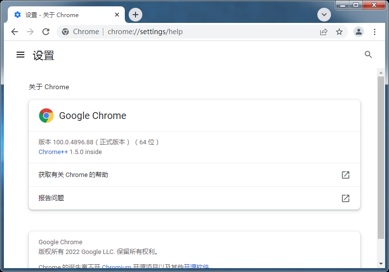 Chrome 100.0.4896.88Яǿ